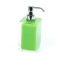 Soap Dispenser, Square, Acid Green, Countertop